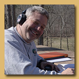 Andy Young, KD8WVX, activating 'North Country National Scenic Trail' for National Parks on the Air on February 28, 2016