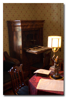 Alphonso Taft's desk -- click to enlarge