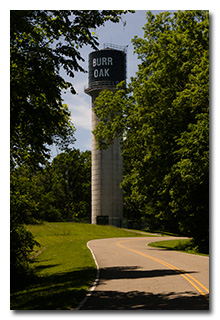Burr Oak State Park Water Tower -- click to enlarge