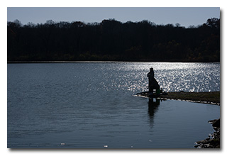 Anglers, silhouetted -- click to enlarge