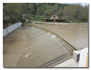 The new dam