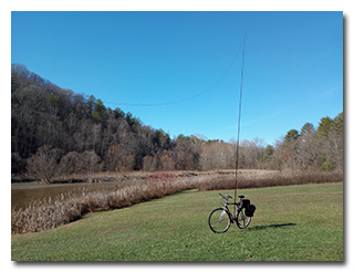 Eric's antenna and mast