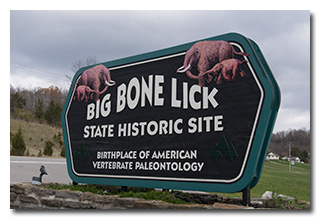 the state park sign