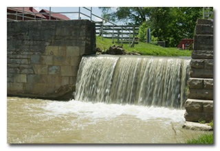 The lock's overflow