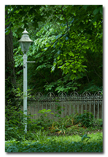 A lamp post