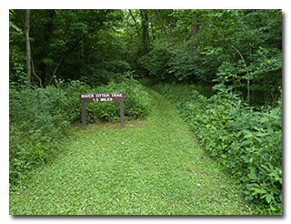 The River Otter Trail trailhead