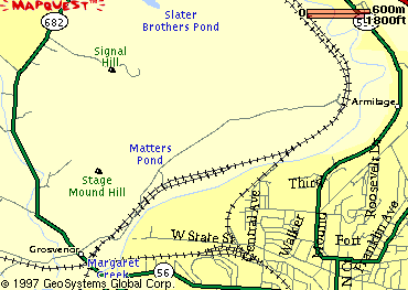 Map of Armitage siding