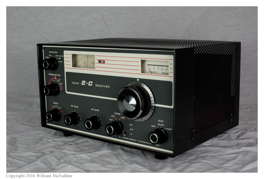 Amateur Radio Station WD8RIF | Drake 2-C Receiver