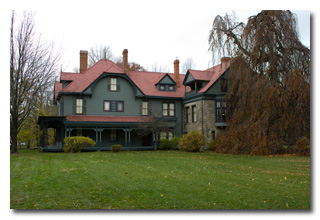 The James A. Garfield House -- click to enlarge