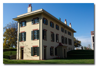 The William Howard Taft boyhood home -- click to enlarge