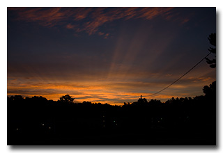 Pre-dawn light over Athens -- click to enlarge