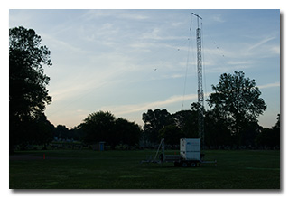 The antennas on an early Sunday morning -- click to enlarge