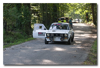 radio operations at Hale Ridge special stage
