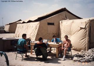 our tent (Y-12) at Al Dhafra AB