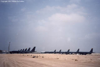 1712 ARW KC-135E tankers at Abu Dhabi