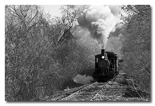 Hocking Valley Scenic Railroad locomotive #3