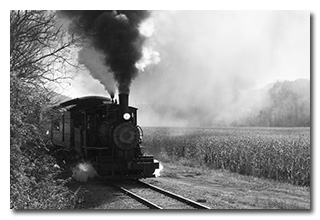 Hocking Valley Scenic Railroad locomotive #3