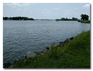 A view of Buckeye Lake -- click to enlarge