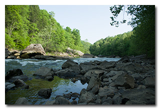 Gauley River rapids