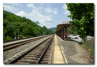 The 1946 C&O station