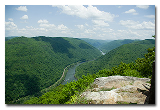 The view from the overlook