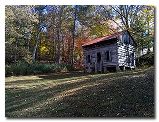 An old log cabin