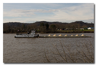 Barge traffic -- click to enlarge