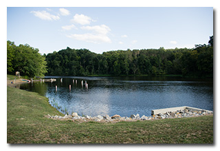 A view of Cutler Lake