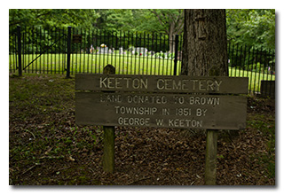Keeton Cemetery -- click to enlarge