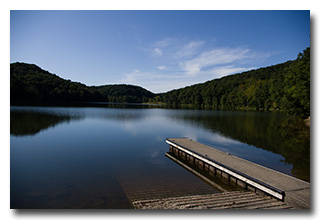 A view of Turkey Creek Lake