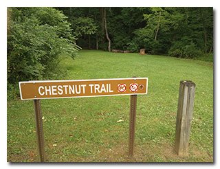 Chestnut Trail trailhead