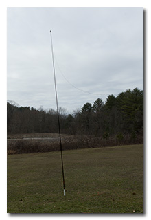 Eric's mast and antenna