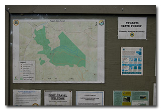 Ridgetop Trailhead Information Kiosk
