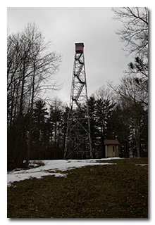The 1937 Blue Rock Fire Tower -- click to enlarge