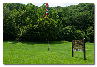 Tar Hollow State Forest sign -- click to enlarge
