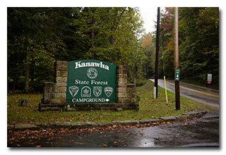 The state forest sign -- click to enlarge