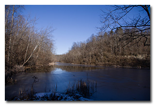 A view of the frozen lake -- click to enlarge