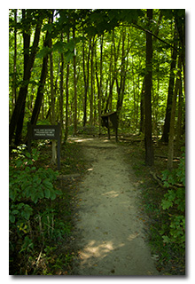 The trailhead -- click to enlarge
