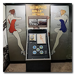Memphis Belle artwork placard