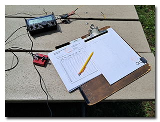 Eric's Elecraft KX2 station
