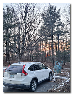Eric's mast and antenna
