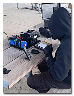 Miles's FT-891 station