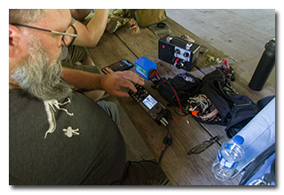 Mark operates