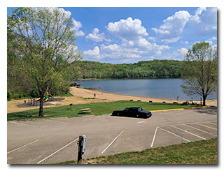 Lake Alma swim-beach