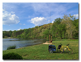 Eric's mast and antenna