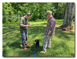 deploying a wire antenna