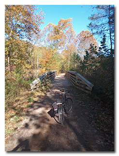 Along the Moonville Rail Trail