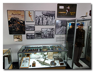 a museum display