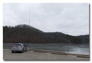 Eric's mast and antenna