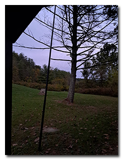 Eric's mast and antenna